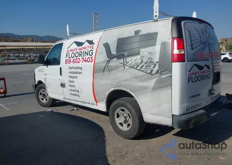 2008 Chevrolet Express Work Van from USA, damaged, VIN 1GCFG15X281101872